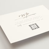 "Full Photo" - RSVP Online Enclosure Cards in Chiffon by Orasie - Detail