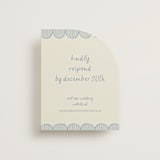 "Florence" - RSVP Online Enclosure Cards in Sky by Kelly Watkins - Front