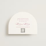 "Everlasting" - RSVP Online Enclosure Cards in Carnation by Jennifer Postorino - Front