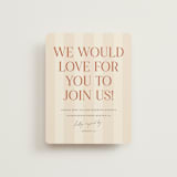 "Ambrosial" - RSVP Online Enclosure Cards in Butter by Pixel and Hank - Front