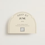 "Sealed" - RSVP Online Enclosure Cards in Daisy by Baumbirdy - Front