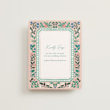 "Le Jardin" - RSVP Online Enclosure Cards in Petal by Elly - Front
