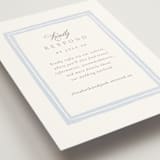 "Bristol" - RSVP Online Enclosure Cards in Aqua by Jennifer Wick - Detail