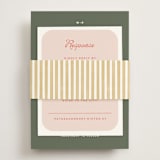 "Penumbra" - RSVP Online Enclosure Cards in Garden by Snow and Ivy - Assembled with Belly Band