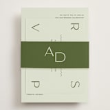 "Swoon" - RSVP Online Enclosure Cards in Lemongrass by Sam Dubeau - Assembled with Belly Band