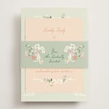 "spring draped garland" - RSVP Online Enclosure Cards in Spring by Phrosné Barwood - Assembled with Belly Band