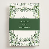 "gates and pillars" - RSVP Online Enclosure Cards in Sap by Becky Nimoy - Assembled with Belly Band