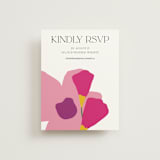 "To the max" - RSVP Online Enclosure Cards in Garden by Inkblot Design - Front