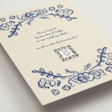 "Santa Catalina" - RSVP Online Enclosure Cards in Marseille Bleu by Ani Somi - Detail