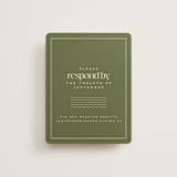 "News!" - RSVP Online Enclosure Cards in Kiwi by Claudia Orengo - Front