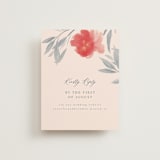 "Orient Garden" - RSVP Online Enclosure Cards in Saffron by Vera Lim - Front