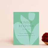 "botanica" - RSVP Online Enclosure Cards in Jungle by Morgan Kendall - Front