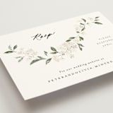 "Sweeping Vine" - RSVP Online Enclosure Cards in Porcelain by Itsy Belle Studio - Detail