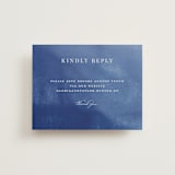 "Poppies" - RSVP Online Enclosure Cards in Klein by Pati Cascino - Front