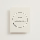 "Connect" - RSVP Online Enclosure Cards in Almond by Brianne Larsen - Front