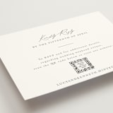 "Mountainview" - RSVP Online Enclosure Cards in Pewter by Sarah Brown - Detail
