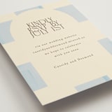 "Checker Wash" - RSVP Online Enclosure Cards in Ivory by Baumbirdy - Detail