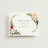 "Forest Flowers" - RSVP Online Enclosure Cards in Tropical by Susan Moyal - Front