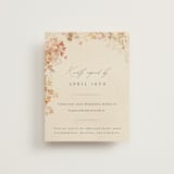 "Falling Foliage" - RSVP Online Enclosure Cards in Stone by Robert and Stella - Front