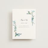 "Disney's Cinderella Fairytale" - RSVP Online Enclosure Cards in Bluebell by Susan Moyal - Front