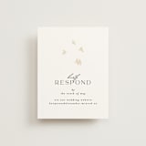 "Soar" - RSVP Online Enclosure Cards in Cream by Phrosné Barwood - Front