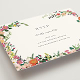 "Secret Garden" - RSVP Online Enclosure Cards in Daisy by Susan Moyal - Detail