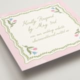 "Folk Garden" - RSVP Online Enclosure Cards in Garden by Creo Study - Detail