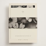 "Nonnette" - RSVP Online Enclosure Cards in Vanilla by Blustery August - Assembled with Belly Band