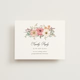 "Cherished" - RSVP Online Enclosure Cards in Sunset by Susan Moyal - Front