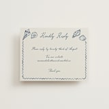 "Puglia" - RSVP Online Enclosure Cards in Deep Ocean by Pati Cascino - Front