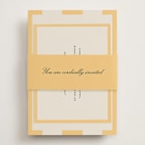 "Campania" - RSVP Online Enclosure Cards in Sorbetto by Megan Davis - Assembled with Belly Band