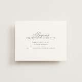 "Sacrament" - RSVP Online Enclosure Cards in Cloud by Heather Cairl - Front