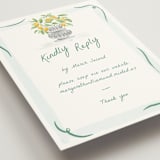"Giardino" - RSVP Online Enclosure Cards in Celadon by Pati Cascino - Detail
