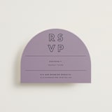 "Alaia" - RSVP Online Enclosure Cards in Verona Sunset by Blustery August - Front