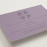 "Alaia" - RSVP Online Enclosure Cards in Verona Sunset by Blustery August - Detail