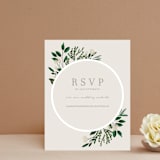 "Watermark" - RSVP Online Enclosure Cards in Cypress by Kaydi Bishop - Front