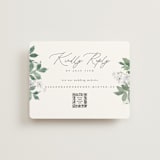 "Grove" - RSVP Online Enclosure Cards in Fern by Everett Paper Goods - Front