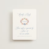 "Everlasting Romance" - RSVP Online Enclosure Cards in Meadow by Petra Kern - Front