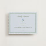 "Hydrangea Vines" - RSVP Online Enclosure Cards in Coastal by Madhvi Samimi - Front