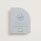 "Marked" - RSVP Online Enclosure Cards in Navy by JoAnn Jinks - Front