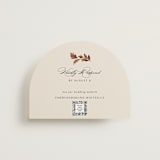 "poetique" - RSVP Online Enclosure Cards in Autumn by Kate Ahn - Front