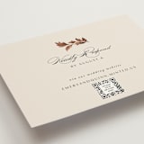 "poetique" - RSVP Online Enclosure Cards in Autumn by Kate Ahn - Detail