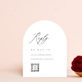 "Corison" - RSVP Online Enclosure Cards in Classic by Kelly Schmidt - Front