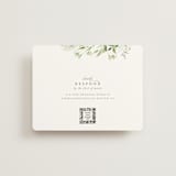 "Verdure" - RSVP Online Enclosure Cards in Garden by Leah Bisch - Front