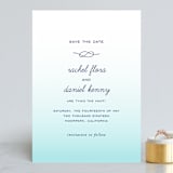"Simple Knot" - Save the Dates in Sky by SimpleTe Design - Front