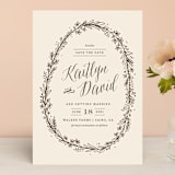 "Wildflower Frame" - Save the Dates in Earth by Kristen Smith - Front