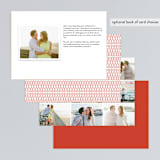 "Up and Away" - Save the Dates in Tomato by leslie hamer - Back of Card