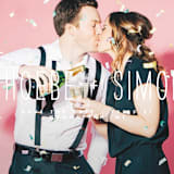 "Me + You" - Save the Dates in Lily by Roxy Cervantes - Close-Up