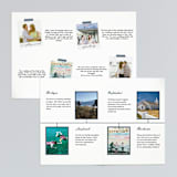 "Festive Love" - Save the Dates in Navy by Bonjour Paper - Interior Options