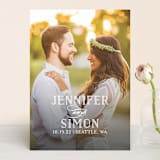 "Sunshine Of Your Love" - Save the Dates in Pearl by Meagan Christensen - Front